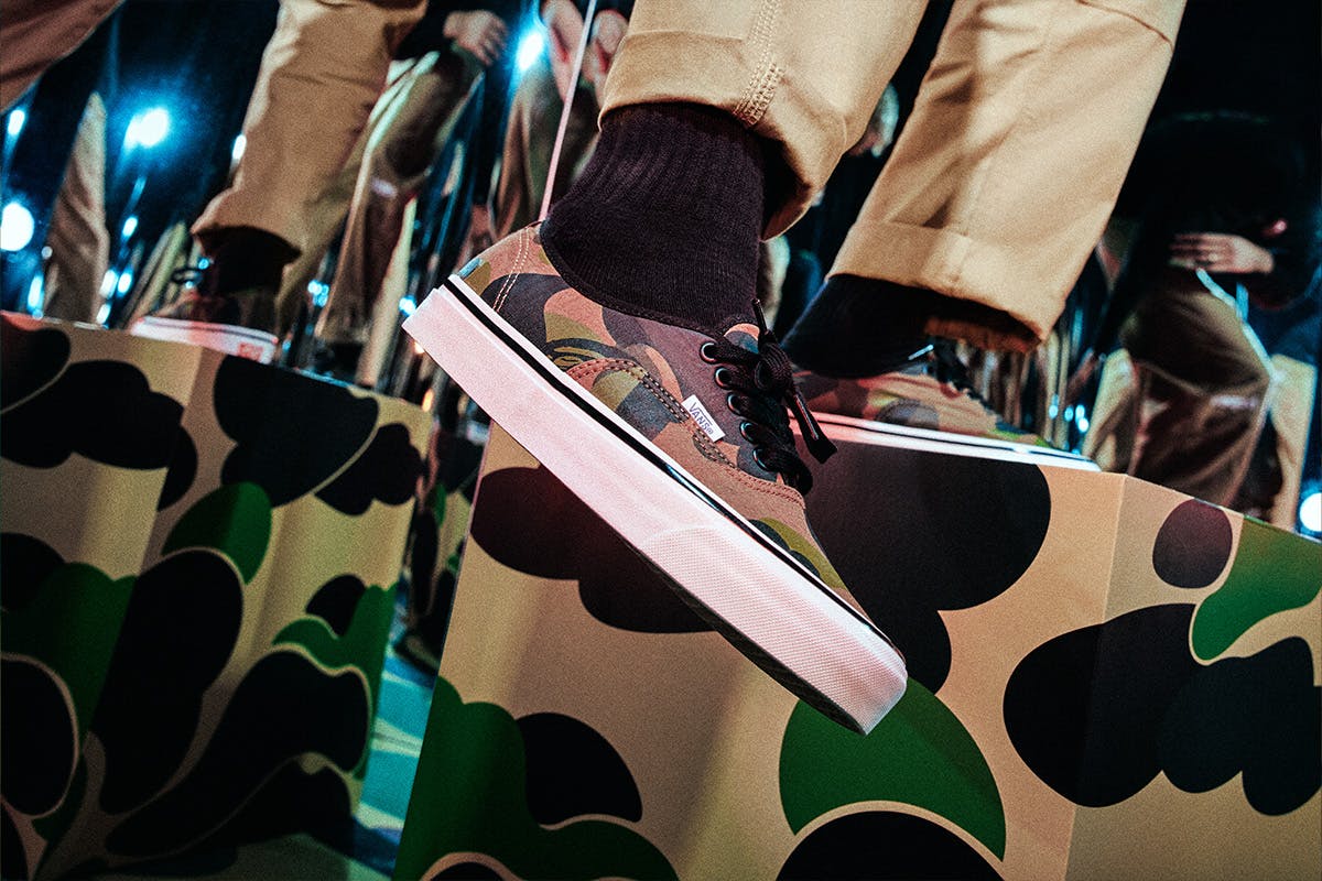 bape vans collab